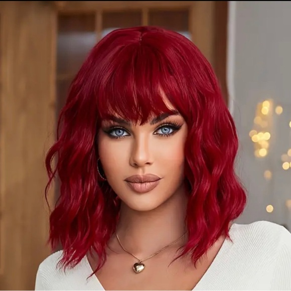 Vibrant Red Women's Wig - Picture 1 of 1
